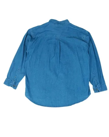 CAMISA VAQUERA FADED GLORY HOMBRE AZUL