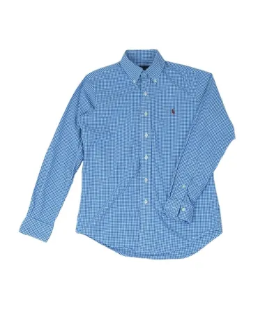CAMISA POLO RALPH LAUREN HOMBRE AZUL