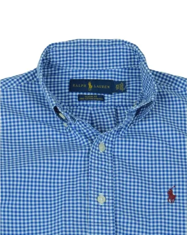CAMISA POLO RALPH LAUREN HOMBRE AZUL