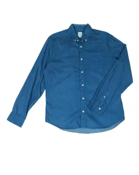 CAMISA GAP HOMBRE AZUL DENIM