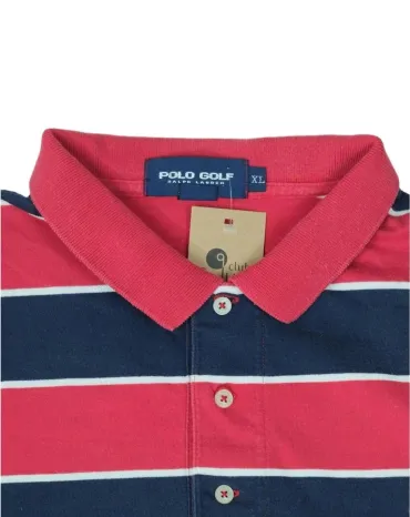 POLO RALPH LAUREN HOMBRE ROJO Y AZUL MARINO