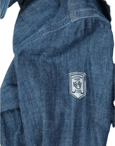 CAMISA DENIM G-STAR RAW HOMBRE AZUL
