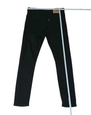 PANTALÓN LEVIS VAQUERO PITILLO MUJER NEGRO