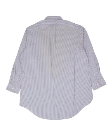 CAMISA RALPH LAUREN HOMBRE ROSA CLARO RAYAS AZULES