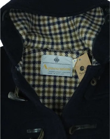 ABRIGO DUFFLE AQUASCUTUM UNISEX AZUL MARINO